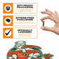 Miami Hurricanes Mascot Wooden Puzzle