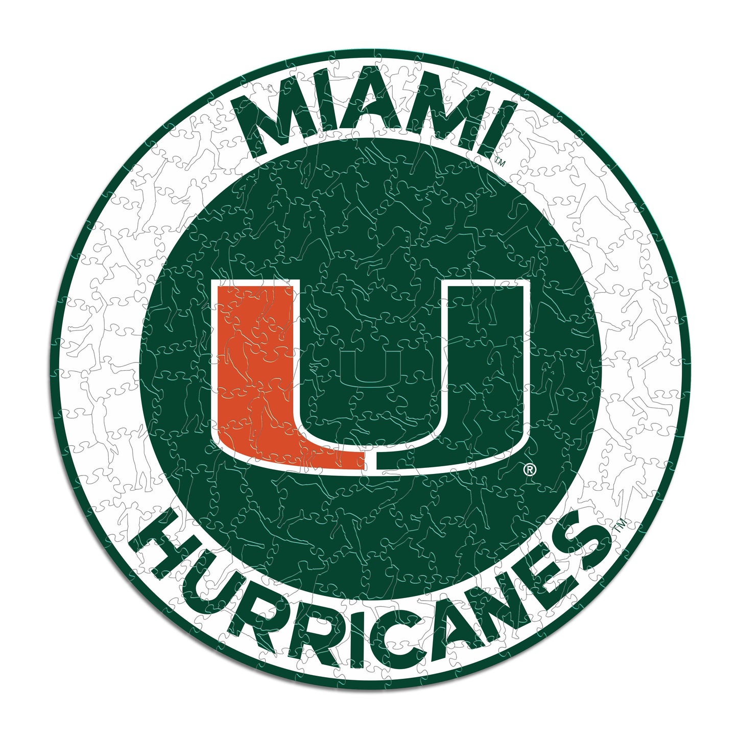 University of Miami - Wooden Puzzle