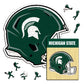 Michigan State University Helmet - Wooden Puzzle