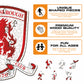 Middlesbrough FC® Logo - Wooden Puzzle