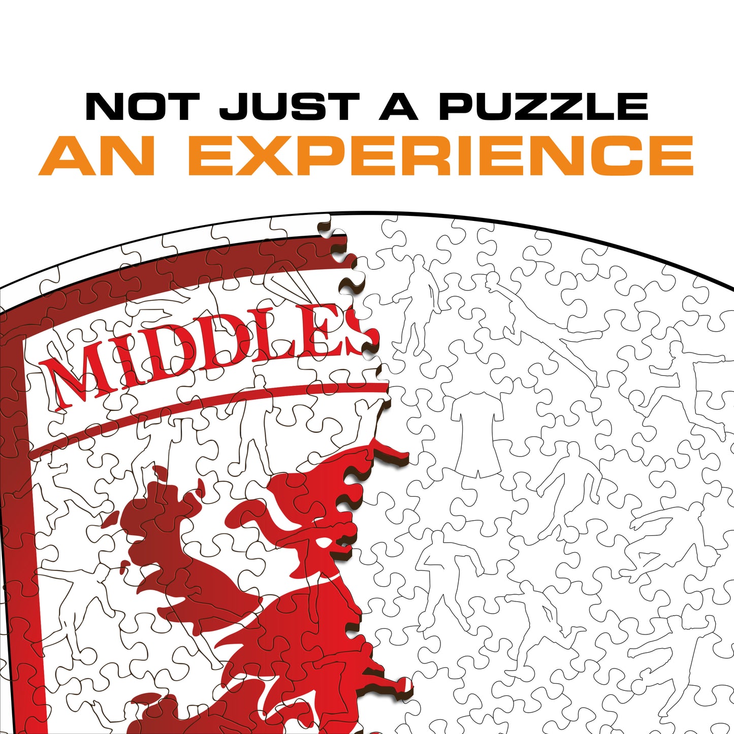 Middlesbrough FC® Logo - Wooden Puzzle