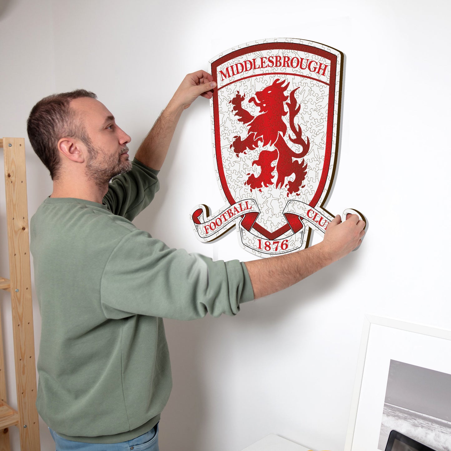 Middlesbrough FC® Logo - Wooden Puzzle