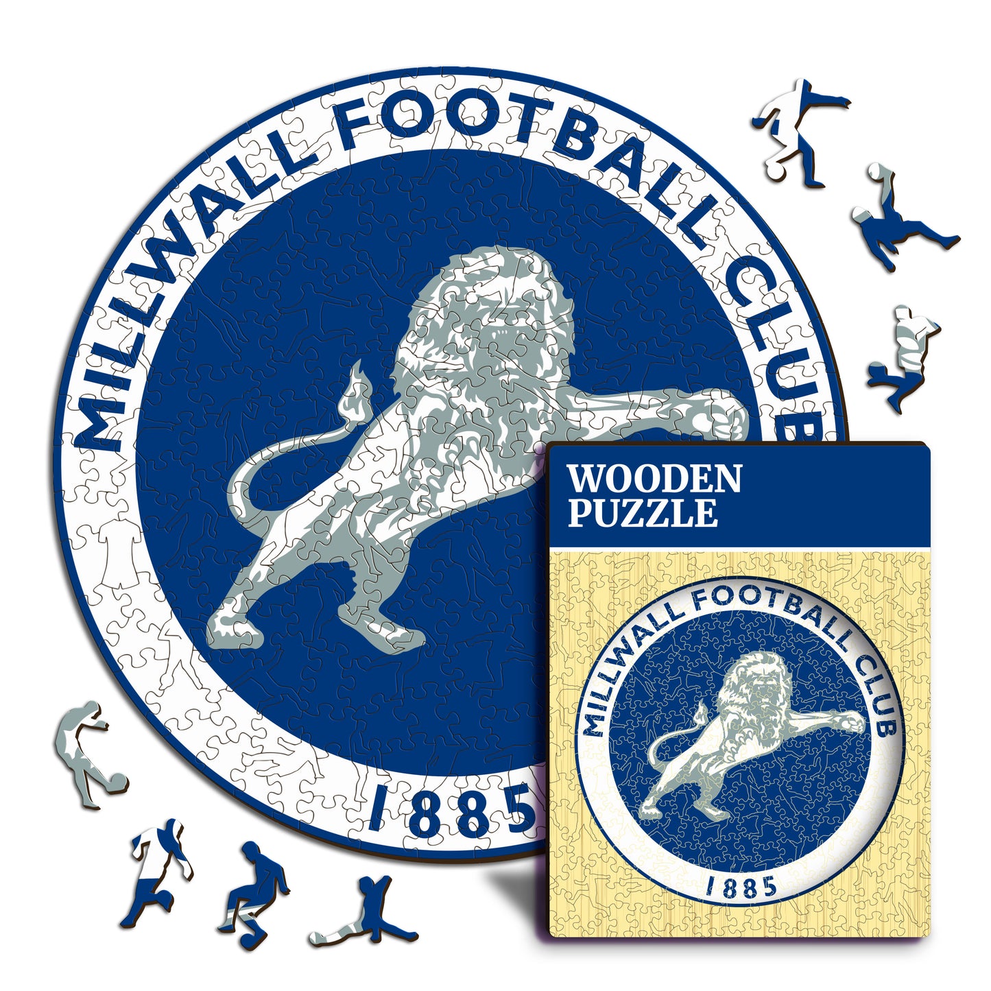 Millwall FC® Logo - Wooden Puzzle