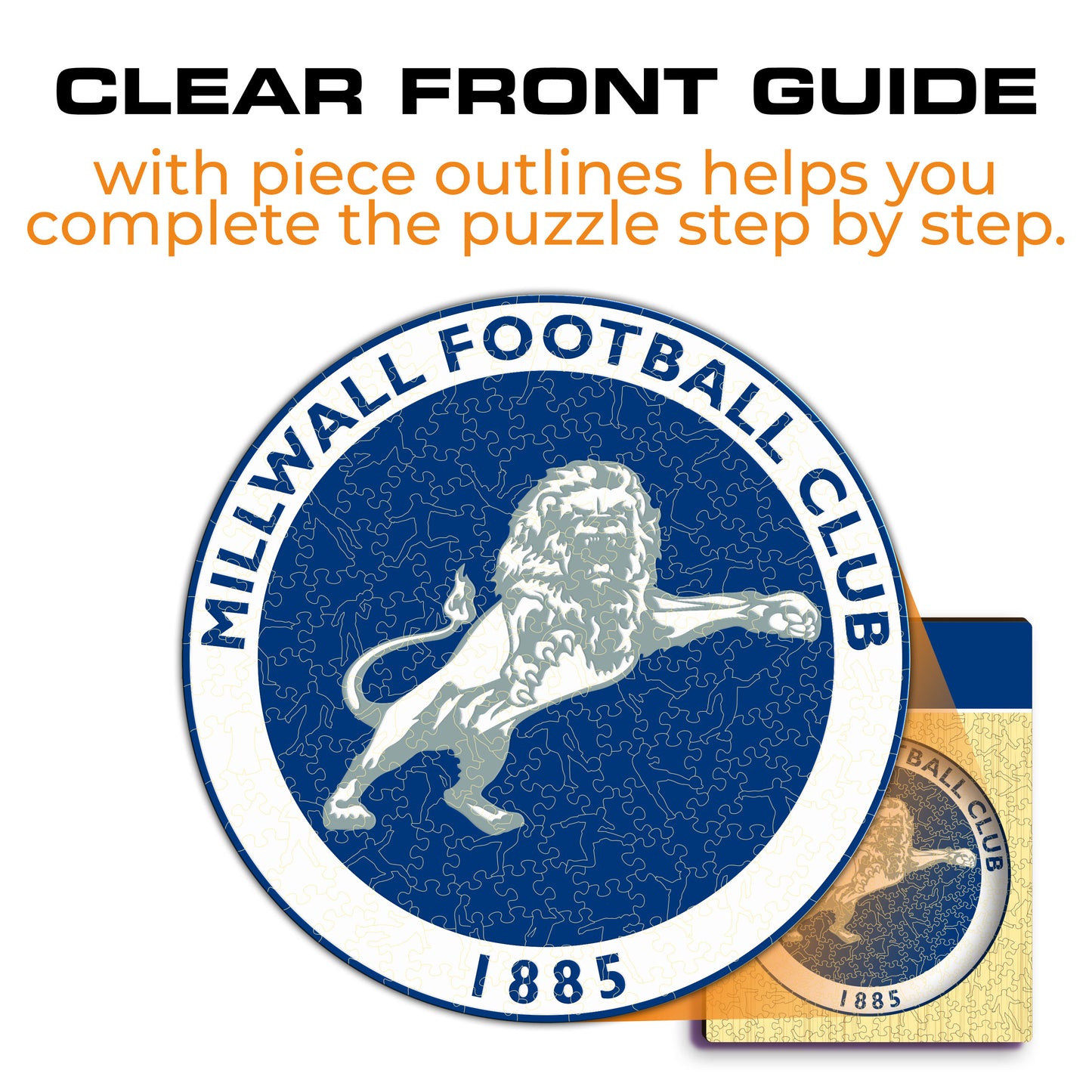 Millwall FC® Logo - Wooden Puzzle
