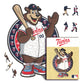 Pacote com 3 unidades de beisebol Minnesota Twins™ + logotipo principal + mascote 