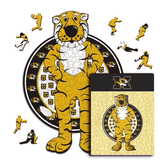 University of Missouri Mascot - Wooden Puzzle