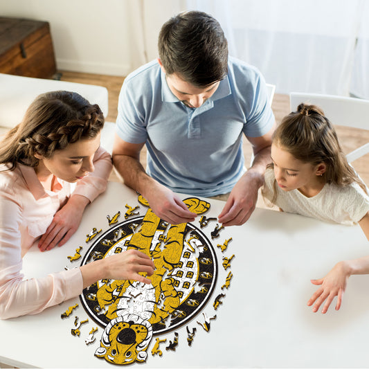 University of Missouri Mascot - Wooden Puzzle