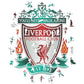 2 件裝 Liverpool FC® 標誌 + 利物鳥徽標
