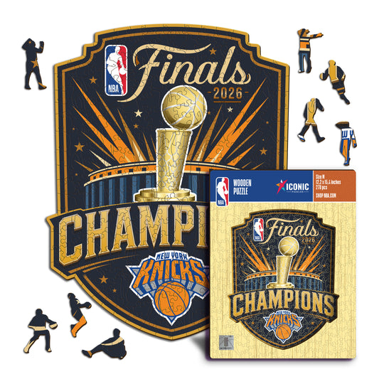 New York Knicks™ 2026 NBA Champions Wooden Puzzle