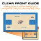 Oklahoma City Thunder™ Court Wooden Puzzle