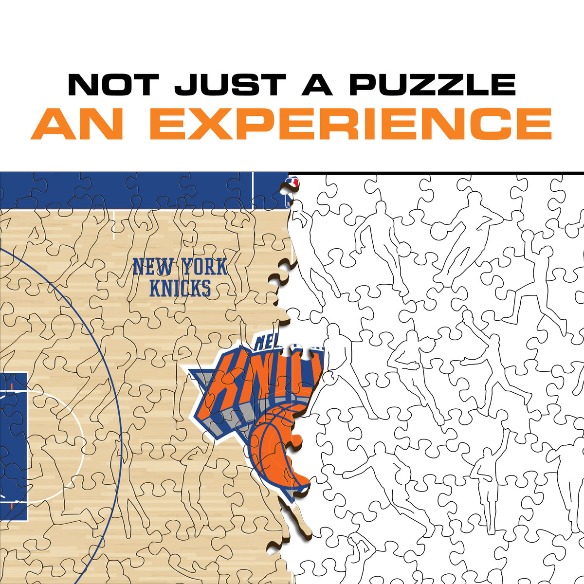 New York Knicks™ Court Wooden Puzzle