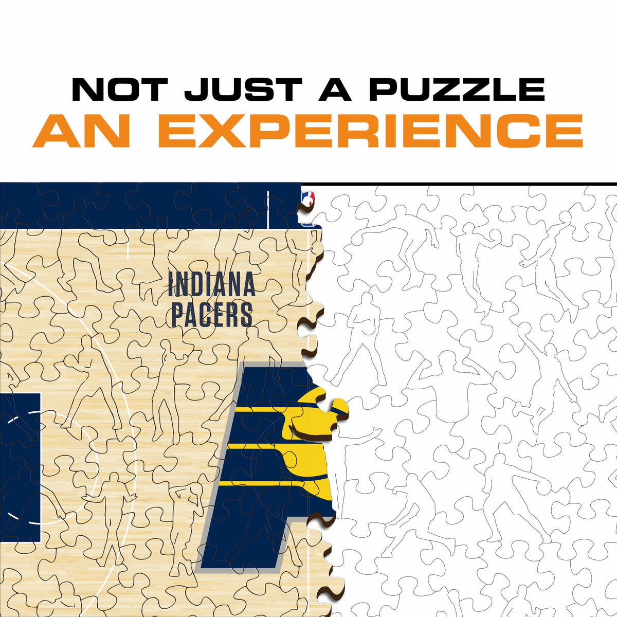 Indiana Pacers™ Court Wooden Puzzle