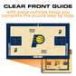 Indiana Pacers™ Court Wooden Puzzle
