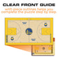 Puzzle de madeira com o logótipo dos Golden State Warriors™