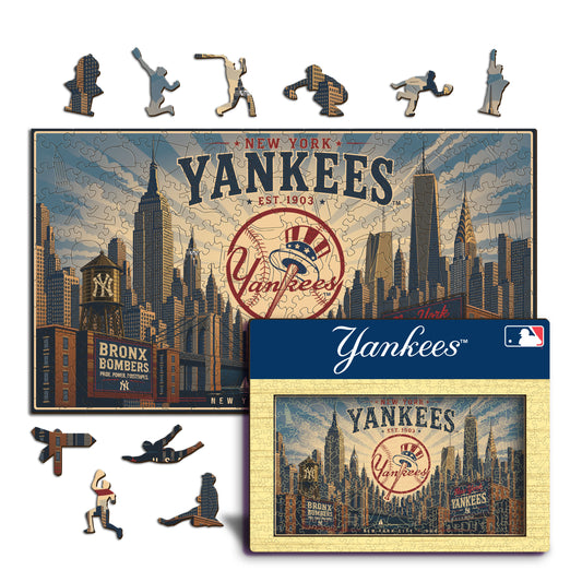 New York Yankees™ Skyline Wooden Puzzle