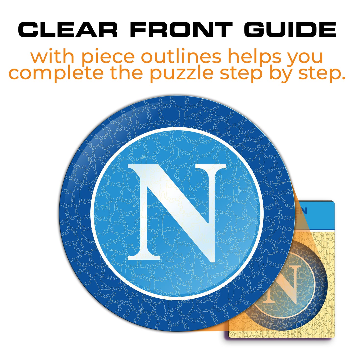 SSC Napoli® Logo - Wooden Puzzle