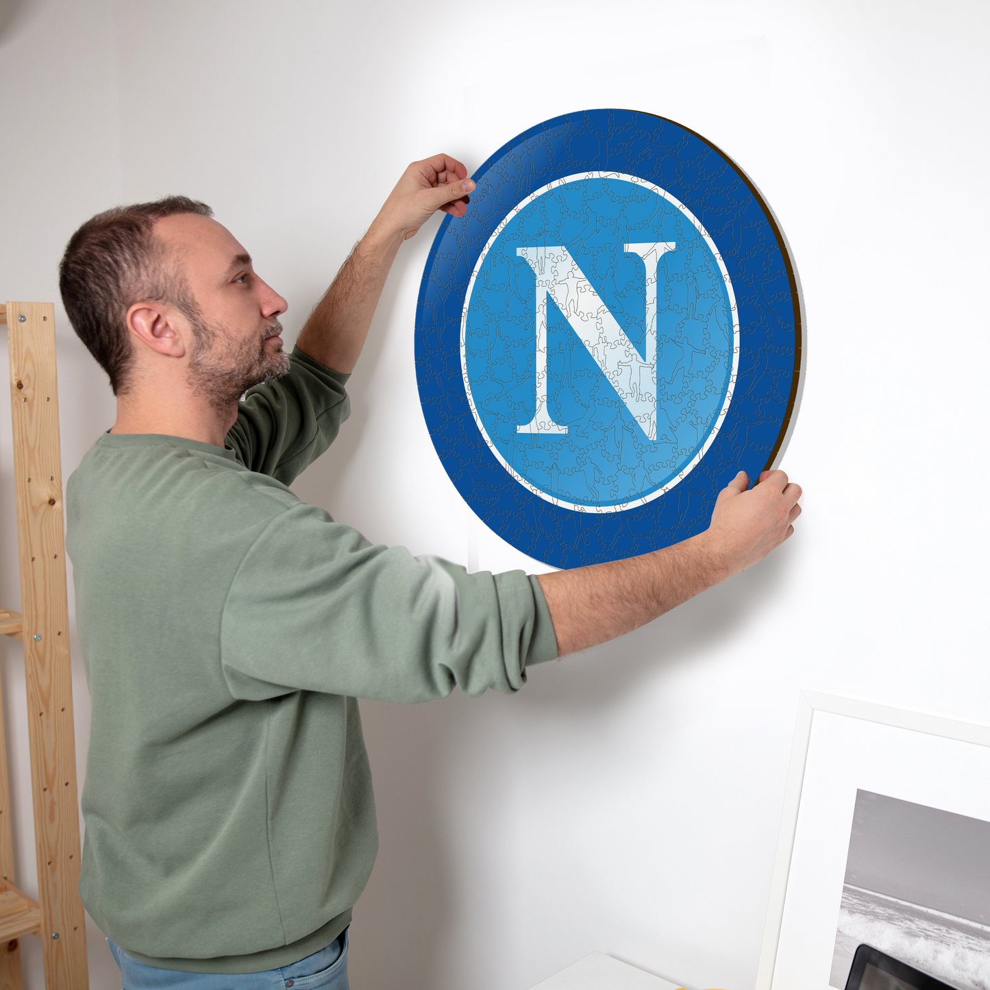 SSC Napoli® Logo - Wooden Puzzle