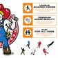 Nebraska Cornhuskers Mascot Wooden Puzzle