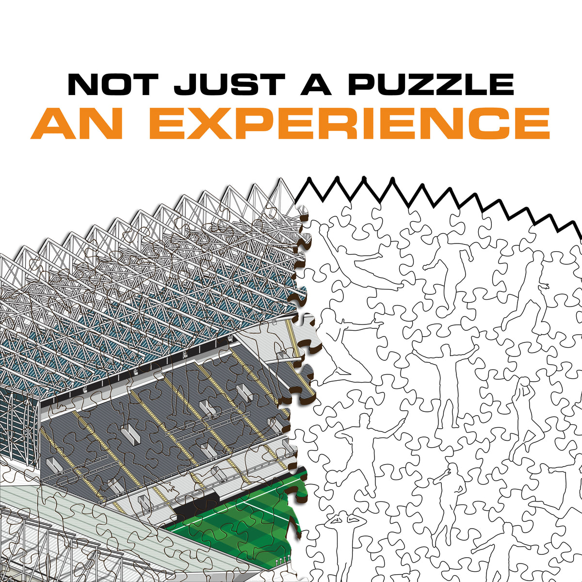 Newcastle United FC® St. James' Park Wooden Puzzle