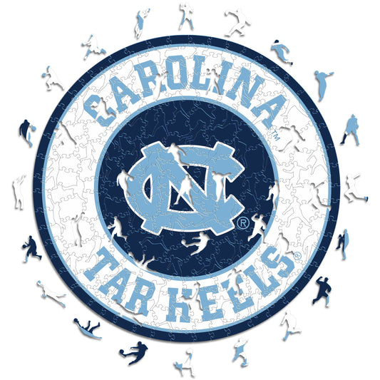 University of North Carolina - Wooden Puzzle