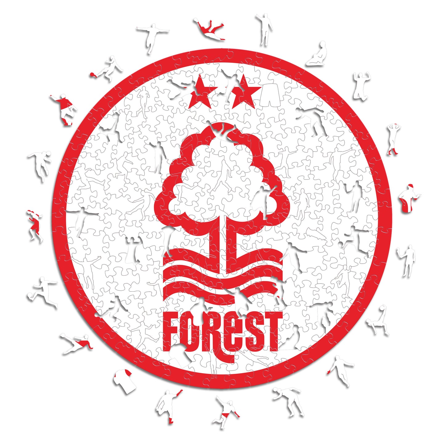 Nottingham Forest FC® Logo - Wooden Puzzle