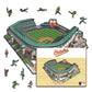Baltimore Orioles™ Oriole Park Stadium - Wooden Puzzle