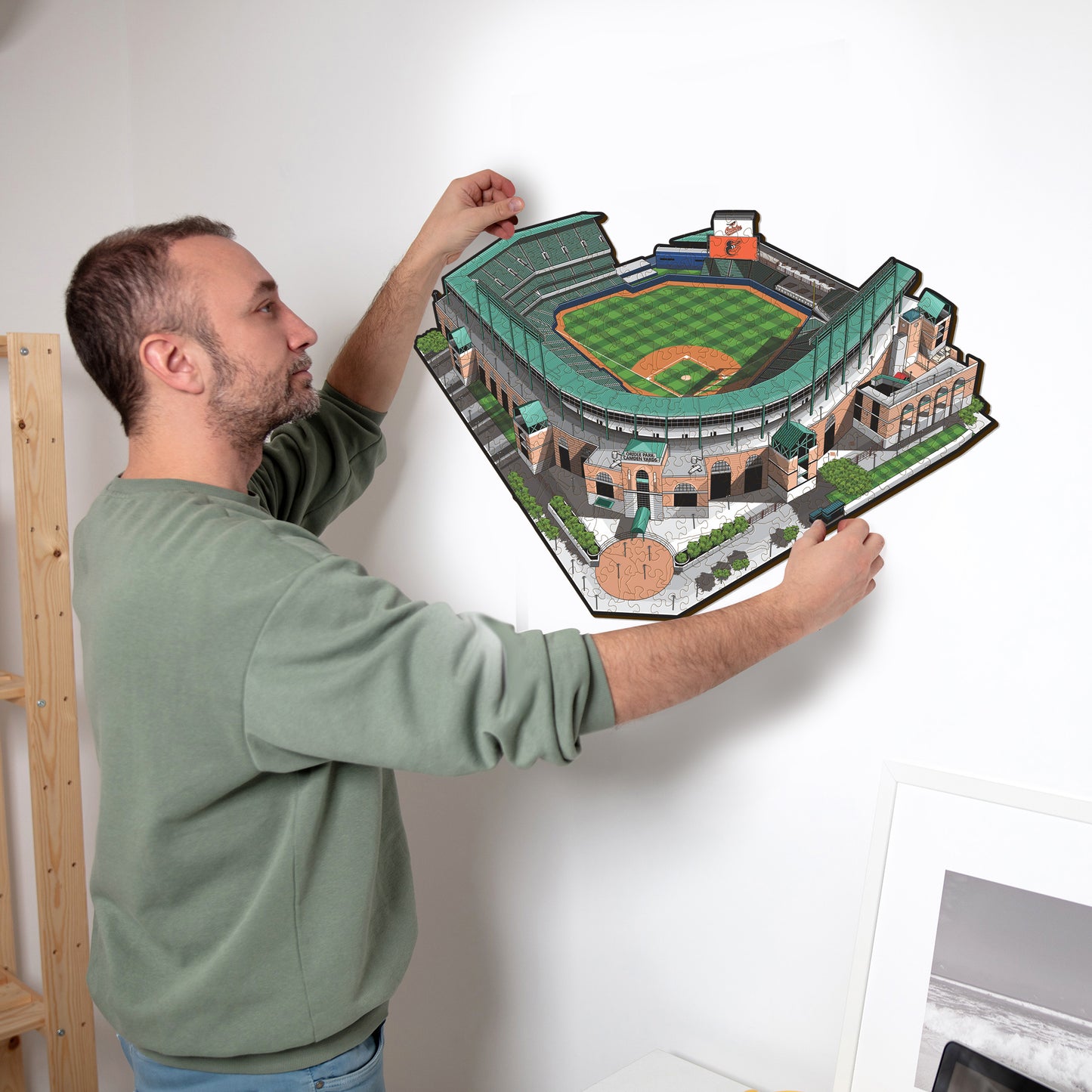 Baltimore Orioles™ Oriole Park Stadium - Wooden Puzzle