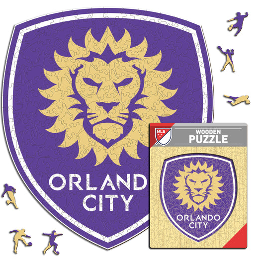 Orlando City SC® Logo - Wooden Puzzle