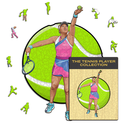 Naomi Osaka - Wooden Puzzle