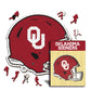 University of Oklahoma Helmet - Wooden Puzzle