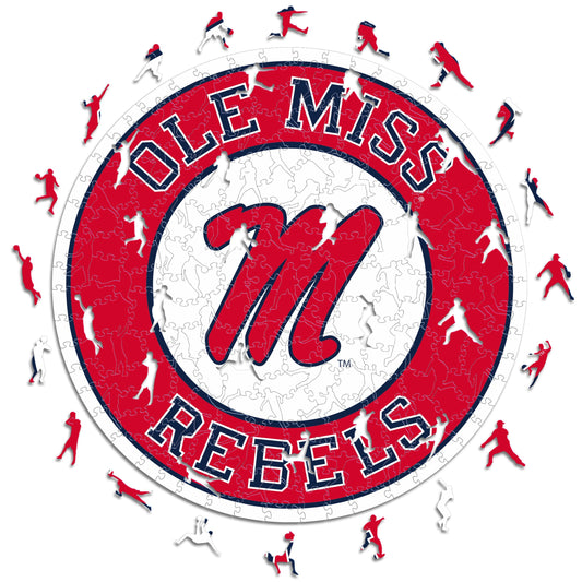 University of Mississippi - Wooden Puzzle