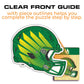 University of Oregon Helmet - Wooden Puzzle