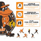 2 PACK Baltimore Orioles™ Logo + Mascot