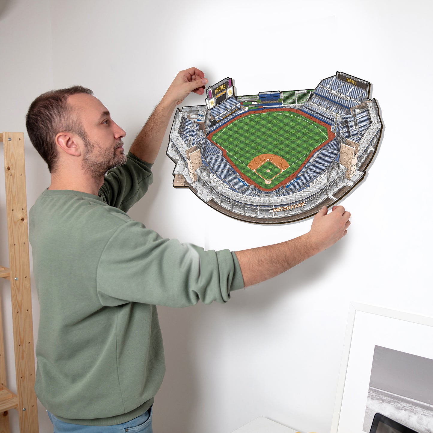 San Diego Padres™ Petco Park Stadium - Wooden Puzzle