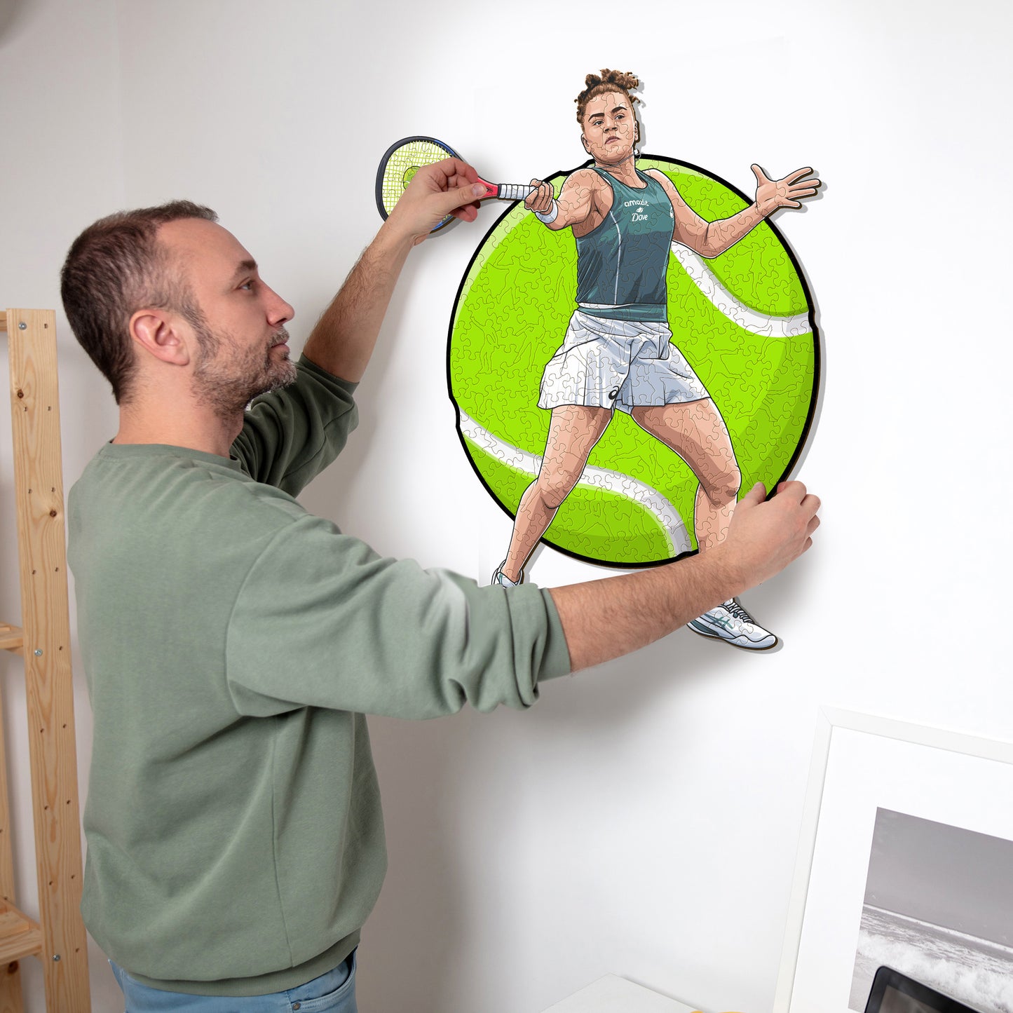 Jasmine Paolini - Wooden Puzzle