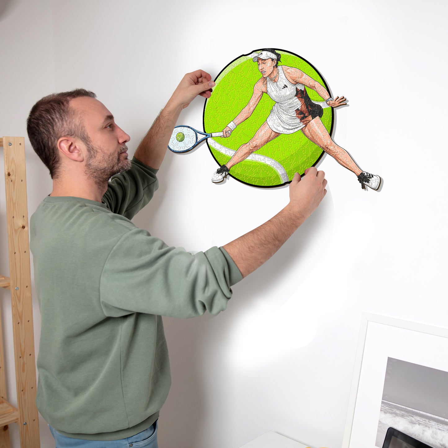 Jessica Pegula - Wooden Puzzle