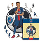 3 PACK Paris Saint-Germain FC® Logo + Team + Doué