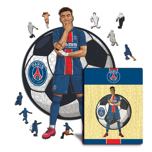 3 PACK Paris Saint-Germain FC® Logo + Team + Doué