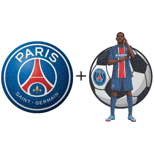 2 PACK Paris Saint-Germain FC® Logo + Dembélé