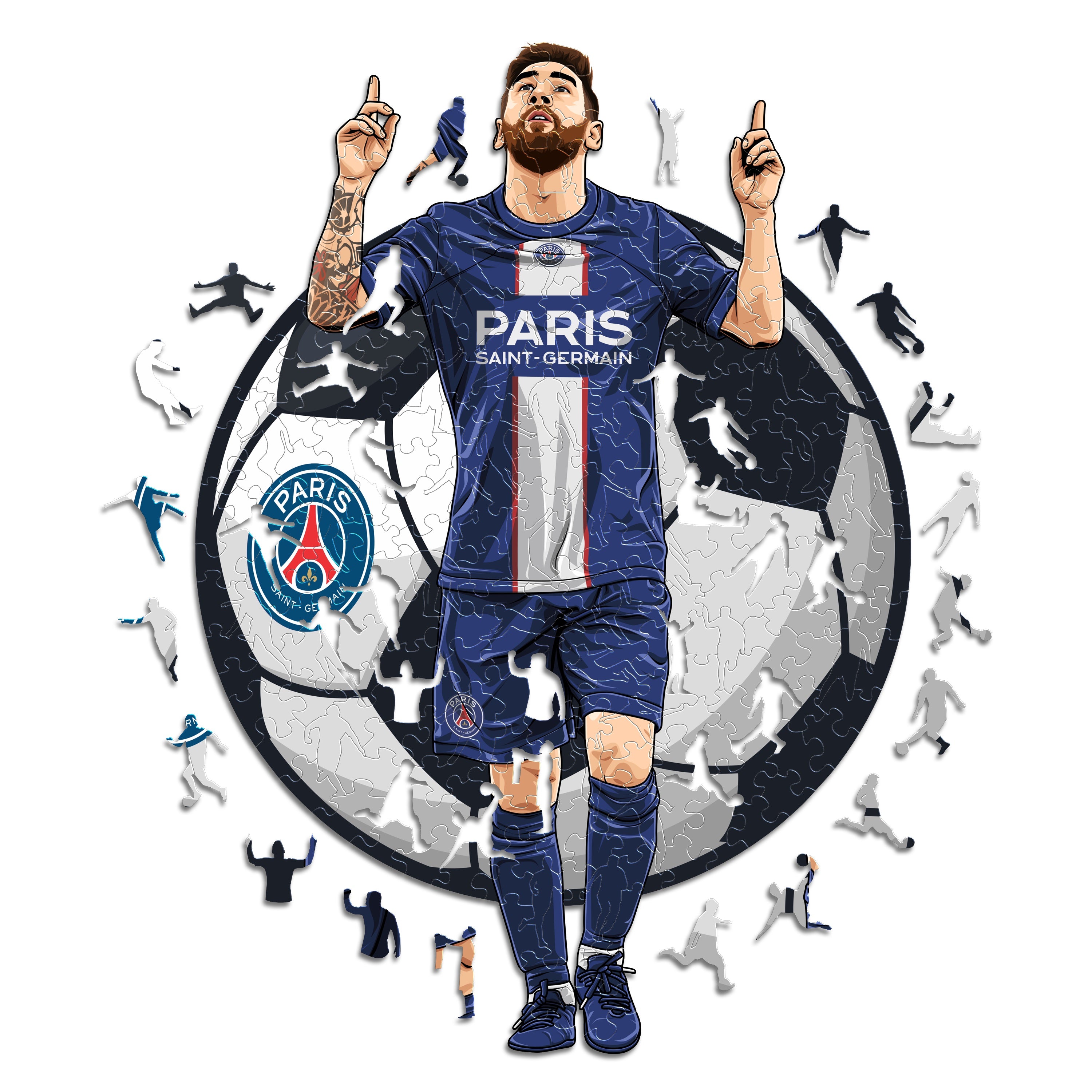 Paris Saint-Germain FC – Iconic Puzzles