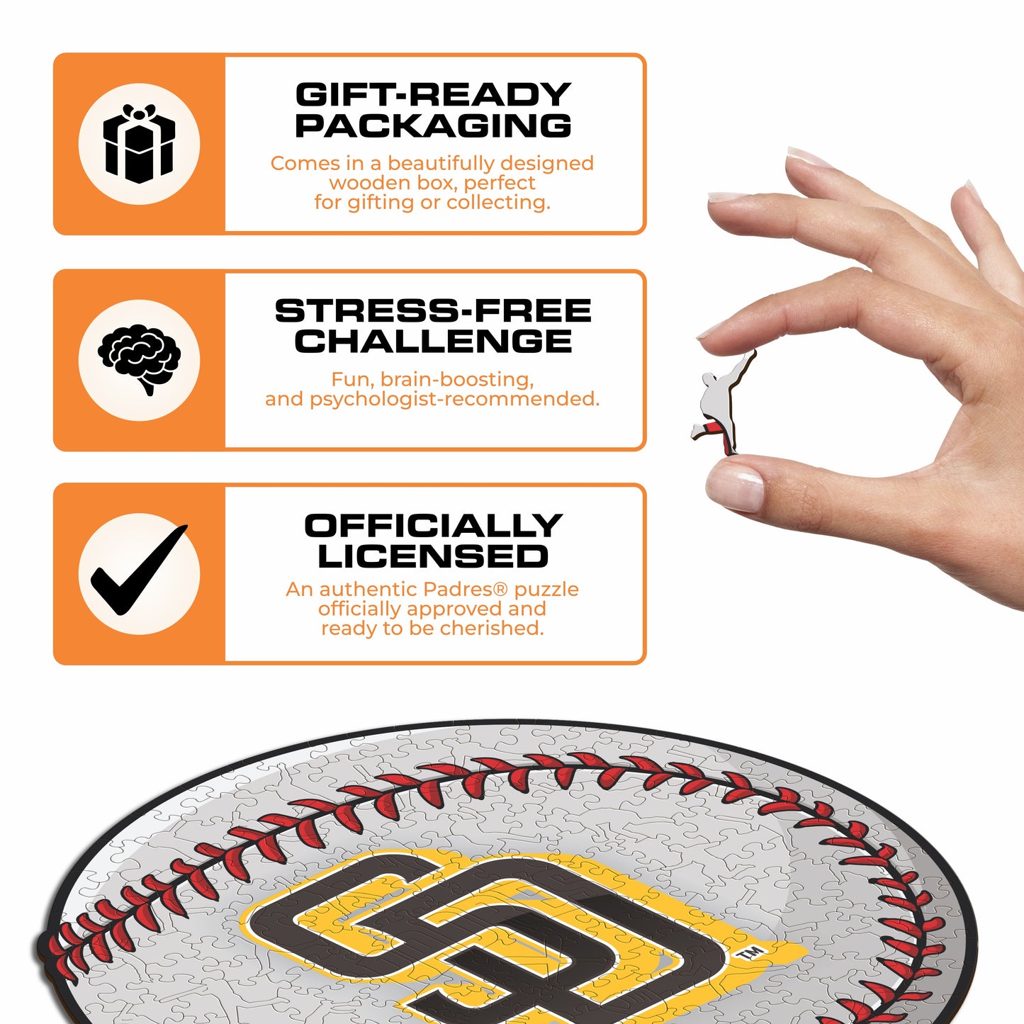 San Diego Padres™ - Wooden Puzzle