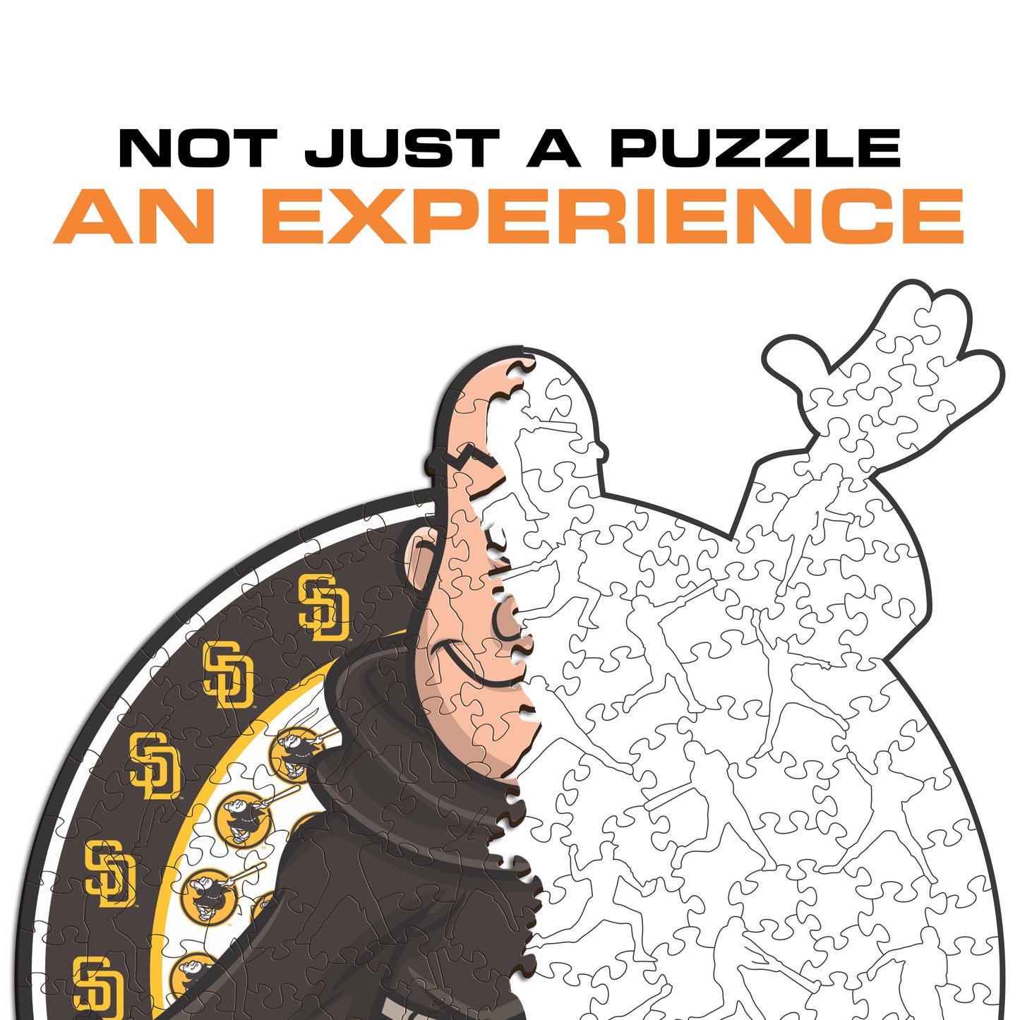San Diego Padres™ Mascot - Wooden Puzzle