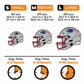 Capacete New England Patriots™ - Quebra-cabeça de madeira
