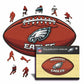 Philadelphia Eagles™ Football - Wooden Puzzle