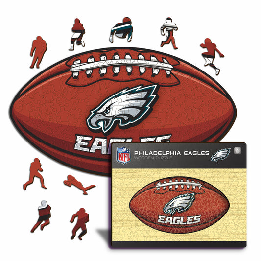 Philadelphia Eagles™ Football - Wooden Puzzle