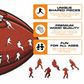 Philadelphia Eagles™ Football - Wooden Puzzle