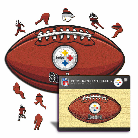 Pittsburgh Steelers™ Football - Wooden Puzzle