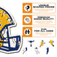University of Pittsburgh Helmet - Wooden Puzzle