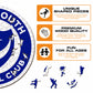 Portsmouth FC® Logo - Wooden Puzzle