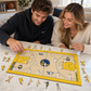 Puzzle de madeira com o logótipo dos Golden State Warriors™
